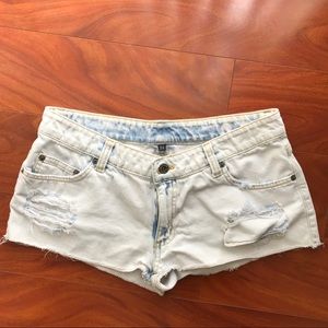 LF carmar denim cutoffs